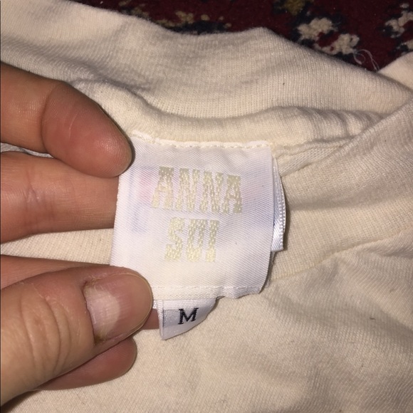 SOLD - Anna Sui “I love you” tee, size M - Picture 2 of 4